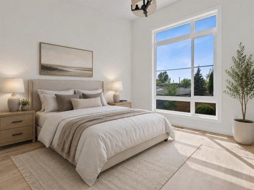2354 7 Street Nw, Calgary, AB - Indoor Photo Showing Bedroom