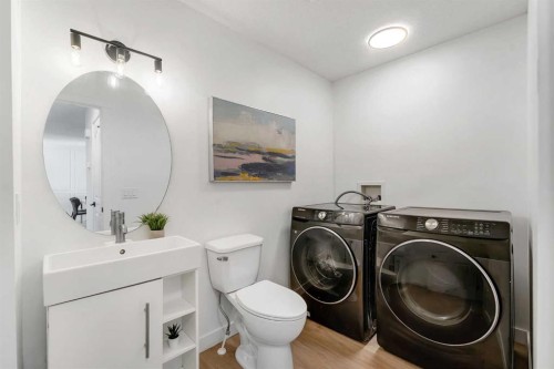 29 Douglas Glen Crescent Se, Calgary, AB - Indoor Photo Showing Laundry Room