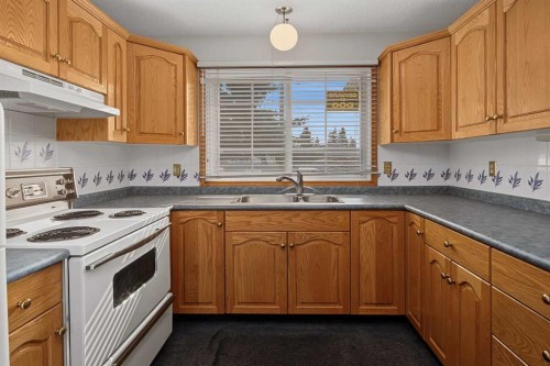 75-175 Manora Place Ne, Calgary, AB - Indoor Photo Showing Kitchen With Double Sink