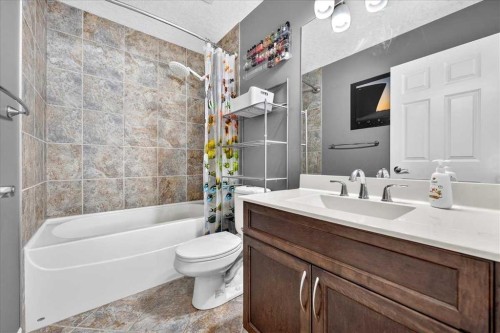 128 Cranberry Circle Se, Calgary, AB - Indoor Photo Showing Bathroom