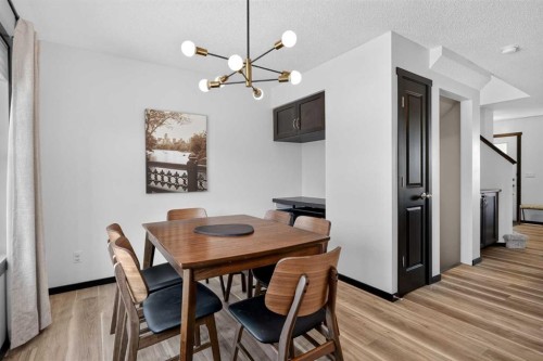 19 Marine Drive Se, Calgary, AB - Indoor Photo Showing Dining Room