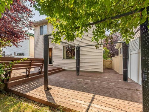 3782 Douglas Ridge Link Se, Calgary, AB - Outdoor With Deck Patio Veranda With Exterior