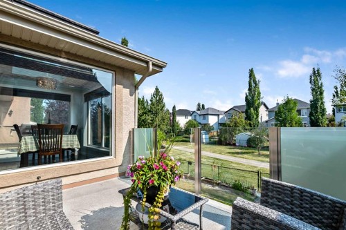 123 Cranwell Close Se, Calgary, AB - Outdoor With Deck Patio Veranda