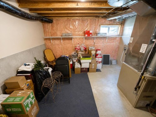 122 Bridlewood Lane Sw, Calgary, AB - Indoor Photo Showing Basement