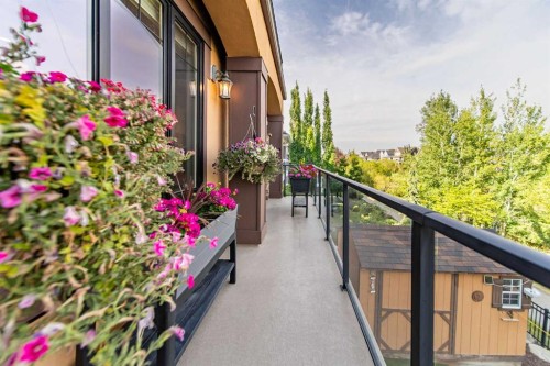 1109 Coopers Drive Sw, Airdrie, AB - Outdoor With Balcony