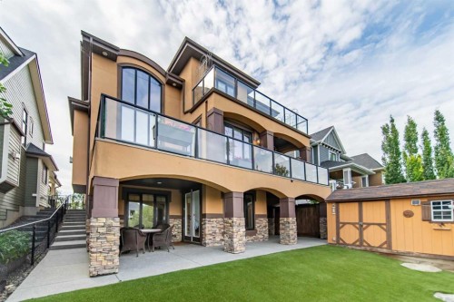 1109 Coopers Drive Sw, Airdrie, AB - Outdoor With Balcony