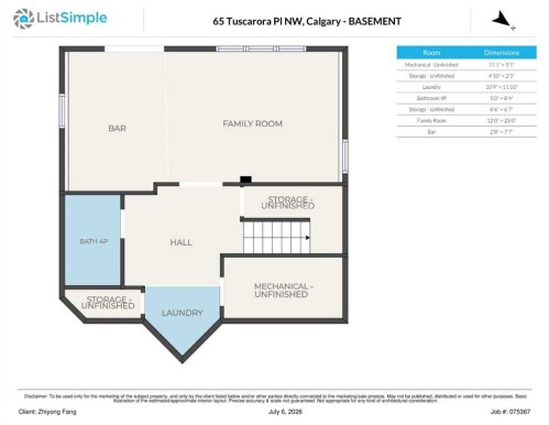 65 Tuscarora Place Nw, Calgary, AB - Other