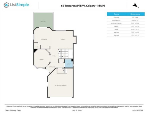 65 Tuscarora Place Nw, Calgary, AB - Other