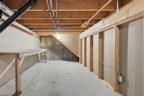 129 Hidden Spring Circle Nw, Calgary, AB - Indoor Photo Showing Basement