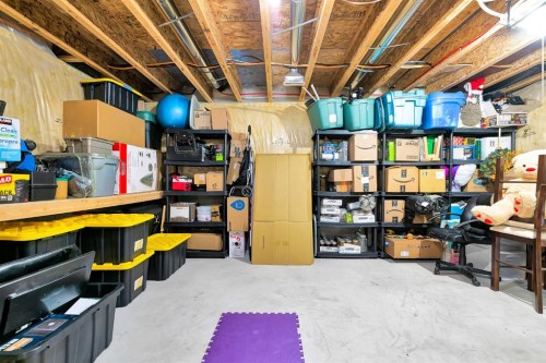 238 Covepark Way Ne, Calgary, AB - Indoor Photo Showing Basement