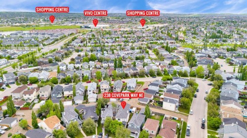 238 Covepark Way Ne, Calgary, AB - Outdoor With View