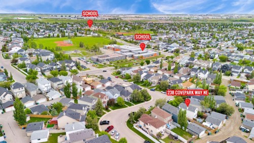 238 Covepark Way Ne, Calgary, AB - Outdoor With View