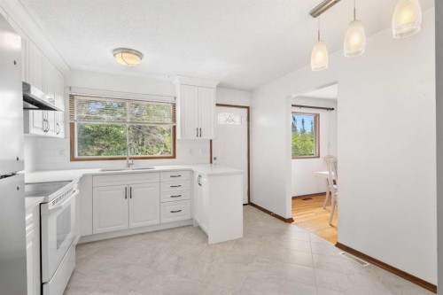 6008 Dalgetty Drive Nw, Calgary, AB - Indoor Photo Showing Kitchen