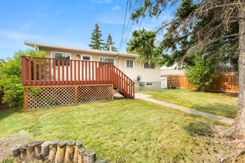 6008 Dalgetty Drive Nw, Calgary, AB - Outdoor With Deck Patio Veranda