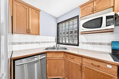 87 Tarington Road Ne, Calgary, AB - Indoor Photo Showing Kitchen With Double Sink