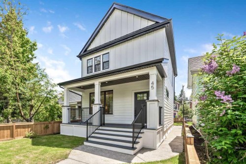 45 25 Avenue Sw, Calgary, AB - Outdoor With Deck Patio Veranda