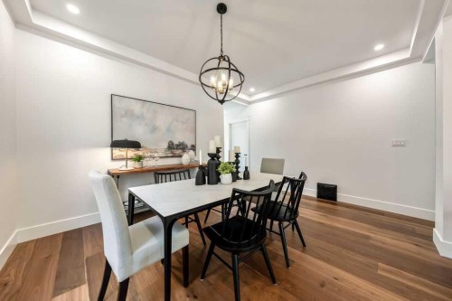 45 25 Avenue Sw, Calgary, AB - Indoor Photo Showing Dining Room