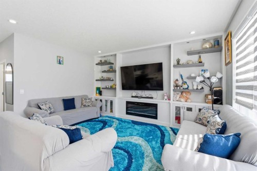 78 Red Sky Road Ne, Calgary, AB - Indoor Photo Showing Living Room