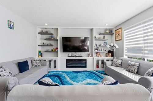 78 Red Sky Road Ne, Calgary, AB - Indoor Photo Showing Living Room