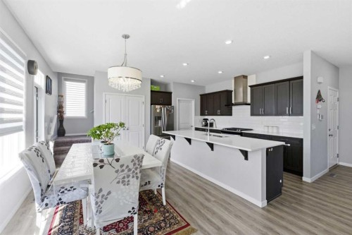 78 Red Sky Road Ne, Calgary, AB - Indoor Photo Showing Dining Room