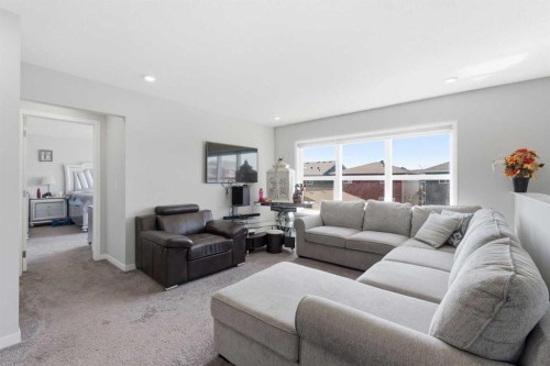 78 Red Sky Road Ne, Calgary, AB - Indoor Photo Showing Living Room