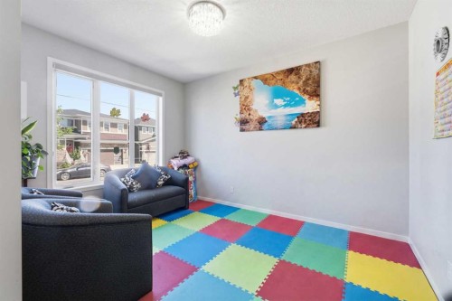 78 Red Sky Road Ne, Calgary, AB - Indoor Photo Showing Living Room