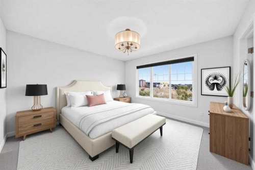 14945 1 Street Nw, Calgary, AB - Indoor Photo Showing Bedroom
