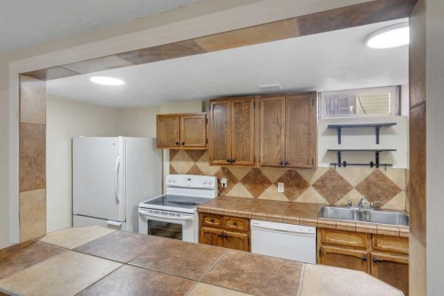 112 Penmeadows Close Se, Calgary, AB - Indoor Photo Showing Kitchen