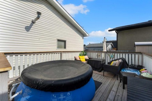112 Penmeadows Close Se, Calgary, AB - Outdoor With Deck Patio Veranda With Exterior