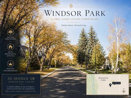708 55 Avenue Sw, Calgary, AB - Outdoor With View
