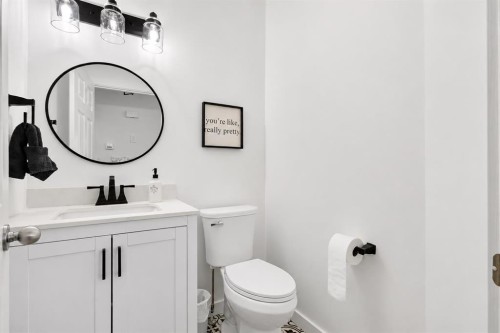 168 West Springs Close Sw, Calgary, AB - Indoor Photo Showing Bathroom
