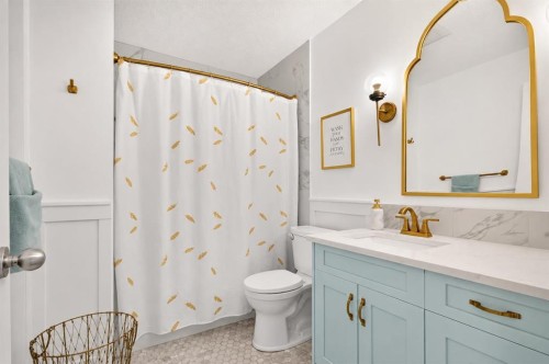 168 West Springs Close Sw, Calgary, AB - Indoor Photo Showing Bathroom