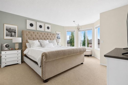 168 West Springs Close Sw, Calgary, AB - Indoor Photo Showing Bedroom