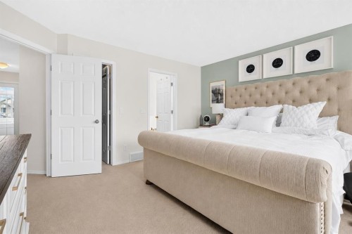 168 West Springs Close Sw, Calgary, AB - Indoor Photo Showing Bedroom