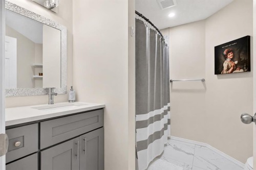 168 West Springs Close Sw, Calgary, AB - Indoor Photo Showing Bathroom