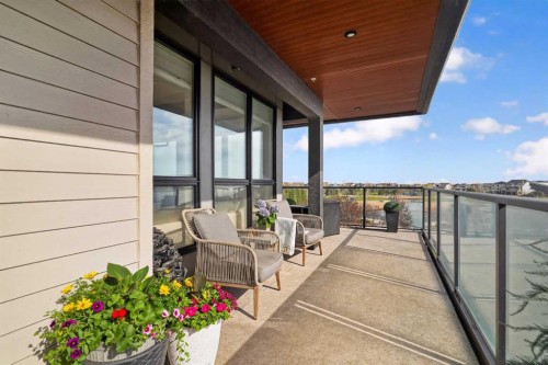 302-2231 Mahogany Boulevard Se, Calgary, AB - Outdoor With Balcony With Exterior