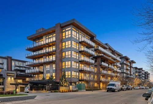 302-2231 Mahogany Boulevard Se, Calgary, AB - Outdoor With Balcony With Facade