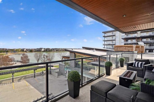 302-2231 Mahogany Boulevard Se, Calgary, AB - Outdoor With Balcony With Exterior