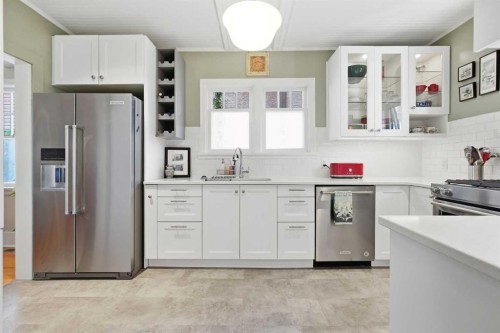 1909 21 Avenue Sw, Calgary, AB - Indoor Photo Showing Kitchen With Stainless Steel Kitchen