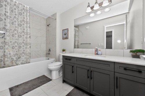 19 Cityline Heath Ne, Calgary, AB - Indoor Photo Showing Bathroom