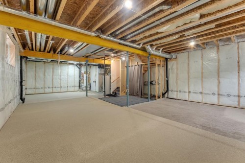 45 Carringsby Landing Nw, Calgary, AB - Indoor Photo Showing Basement