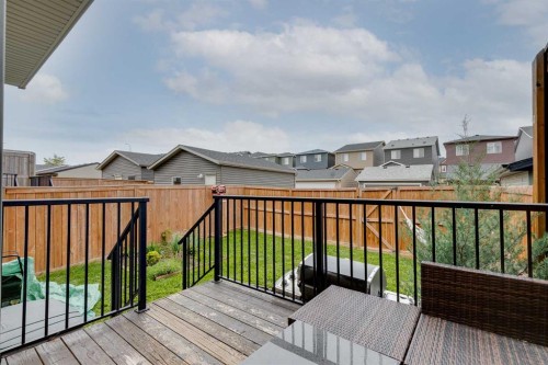 540 Evanston Link Nw, Calgary, AB - Outdoor With Deck Patio Veranda With Exterior