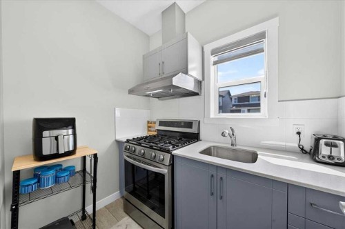 190 Cornerstone Crescent Ne, Calgary, AB - Indoor Photo Showing Kitchen