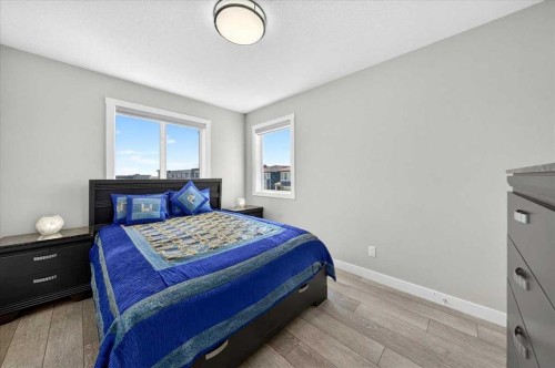 190 Cornerstone Crescent Ne, Calgary, AB - Indoor Photo Showing Bedroom