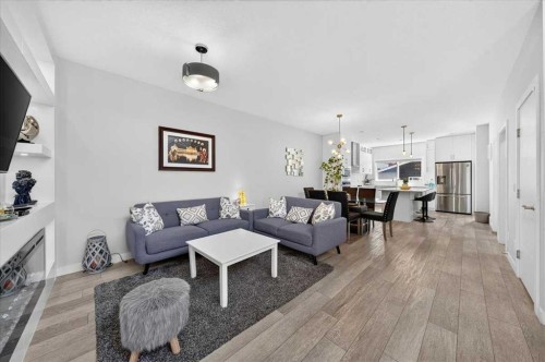 190 Cornerstone Crescent Ne, Calgary, AB - Indoor Photo Showing Living Room