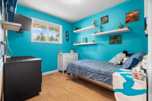 613 Olympia Crescent Se, Calgary, AB - Indoor Photo Showing Bedroom
