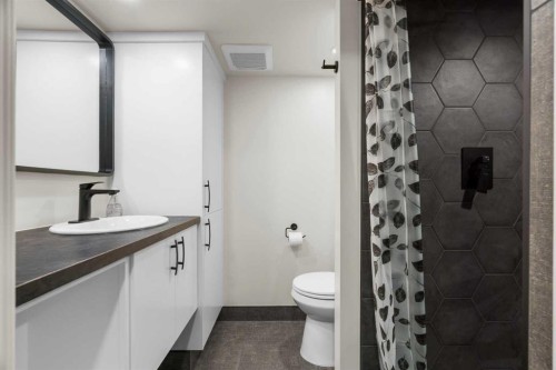 613 Olympia Crescent Se, Calgary, AB - Indoor Photo Showing Bathroom