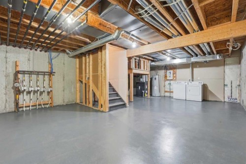 149 Prestwick Villas Se, Calgary, AB - Indoor Photo Showing Basement