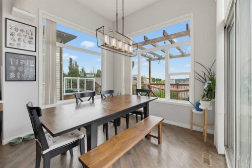71 Pantego Way Nw, Calgary, AB - Indoor Photo Showing Dining Room