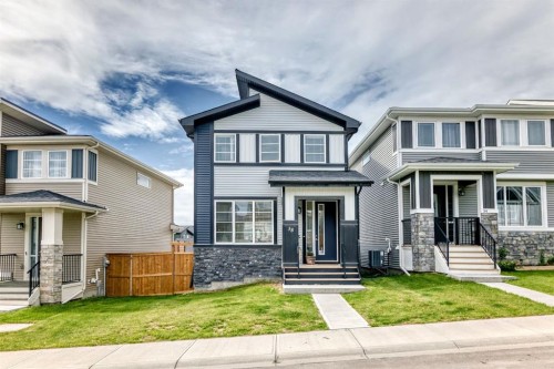 38 Precedence Glen, Cochrane, AB - Outdoor With Facade